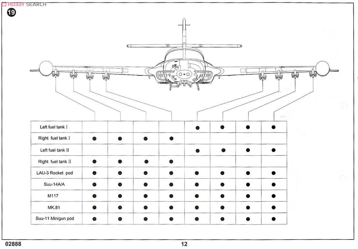 A-37A Dragon Fly (Plastic model) Assembly guide10