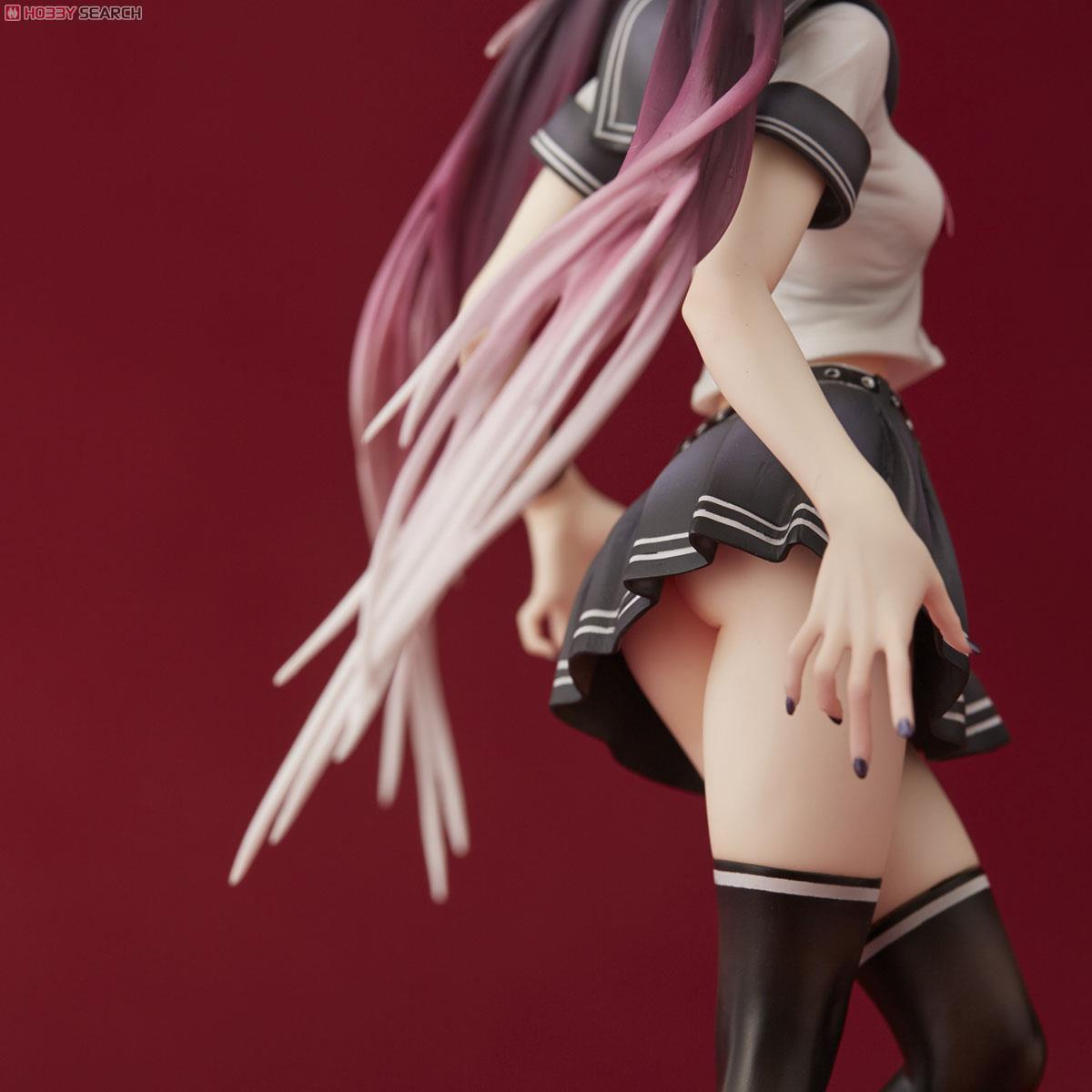 Hdge technical statue No.13 石灰詩絵美(シーエ セーラー服ver.) (フィギュア)