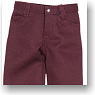 Men`s 12in Chino Pants (Bordeaux) (Fashion Doll)