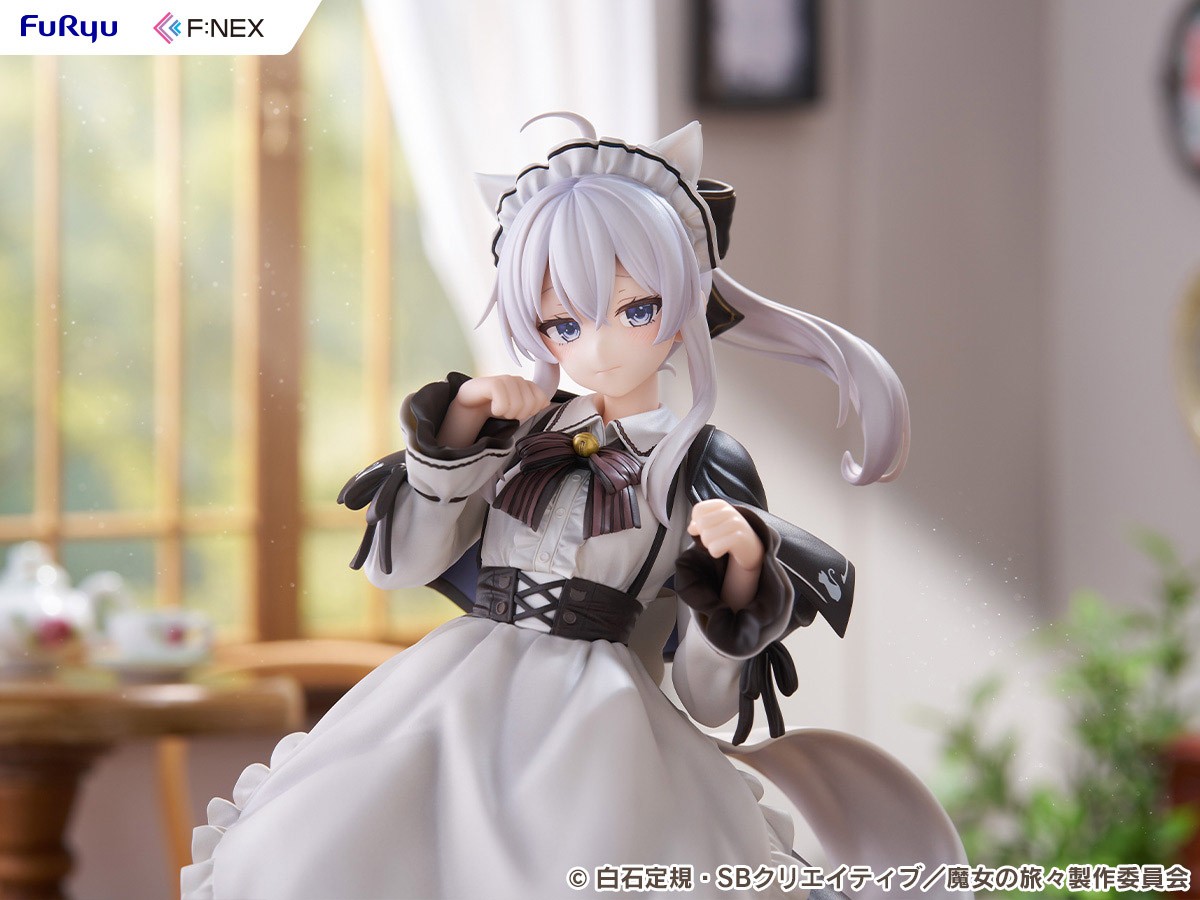 《魔女之旅》伊蕾娜化身貓娘!F:NEX 推出「貓耳喫茶 ver.」1/7 比例公仔,特典附贈害羞替換表情 14 《魔女之旅》伊蕾娜化身貓娘!F:NEX 推出「貓耳喫茶 ver.」1/7 比例公仔,特典附贈害羞替換表情
