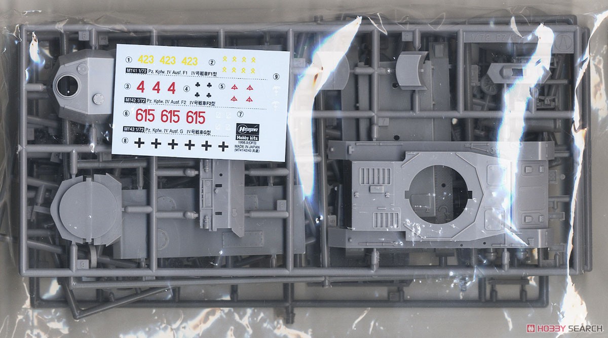 未組立 1/15 BANDAI GERMAN TANK4 TYPE F2 プラモ Bandai Vintage 1/15 German Tank 4 Type F2 Static/RC Tank