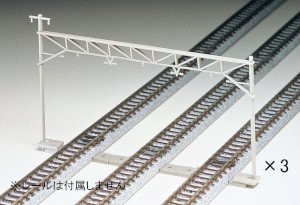 3線架線柱・近代型 (3本セット) (鉄道模型)