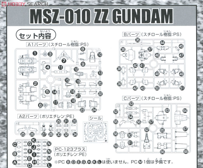 ZZガンダム (SD) (ガンプラ) - ホビーサーチ ガンプラ他