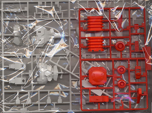 Gaofighter & Goldionhammer Marghand (Plastic model) 中身3