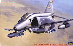 モンモデル F-4G ファントムII ワイルドウィーゼル F-4G ファントムII 「ワイルド・ ウィーゼル」 電子戦攻撃機