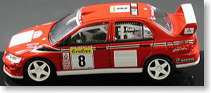 1:43 decal Racing43:Mitsubischi Lancer WRC-Rally Sanremo 2002 