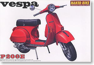 Vespa P0200E Red (Model Car)