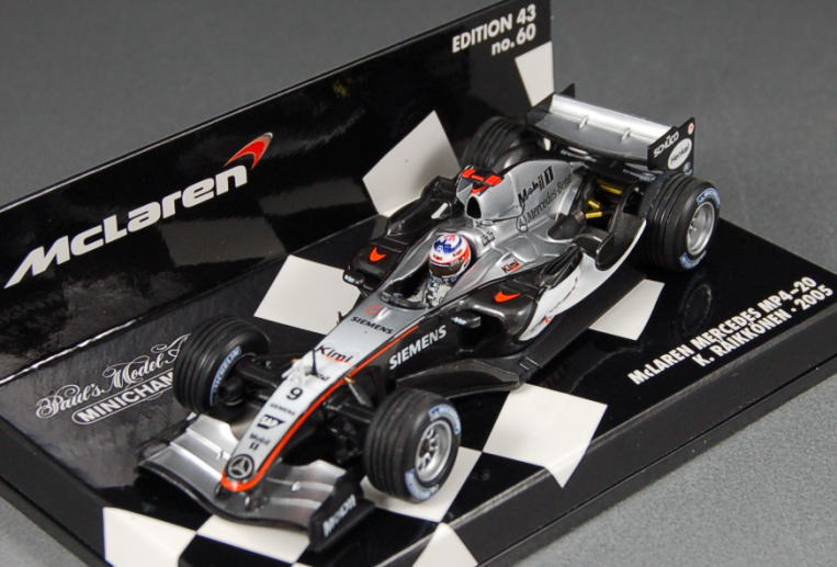 マクラーレン メルセデス MP4/20 (No.9)ライコネン 1/43