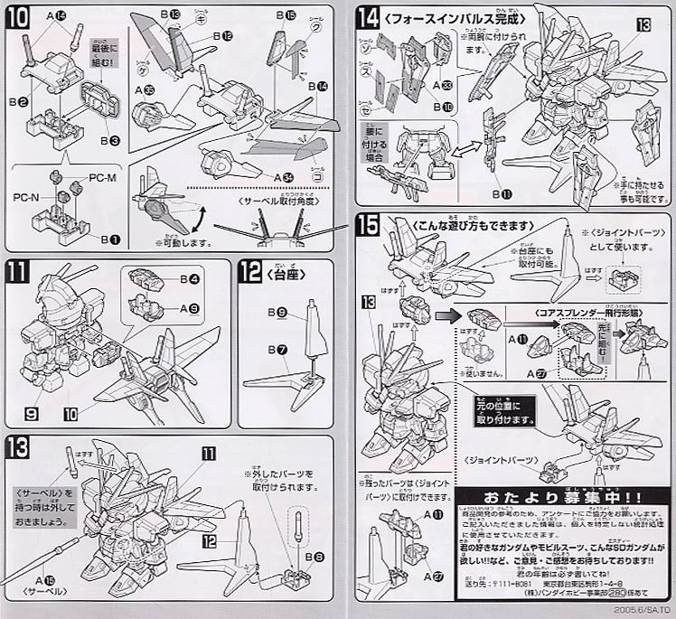 MG ホースインパルスセット売り詳細用購入不可 BANDAI MG 1/100 機動戦士ガンダムSEED DESTINY フォース