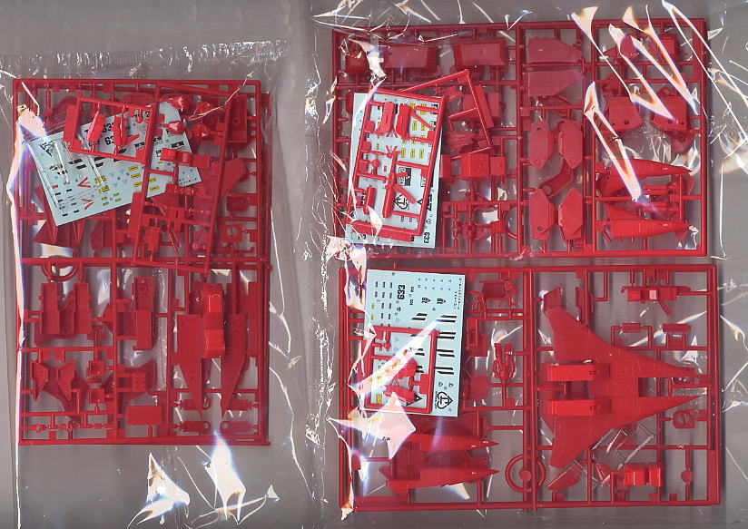Legioss Zeta Conversion Kit (Plastic model) 中身1