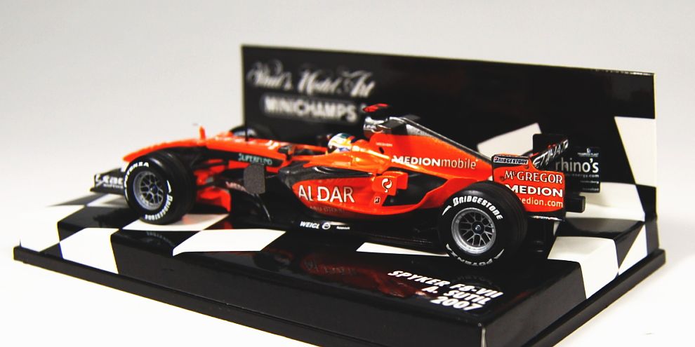 スパイカー F1 チーム スーティル (ミニカー) 商品画像3