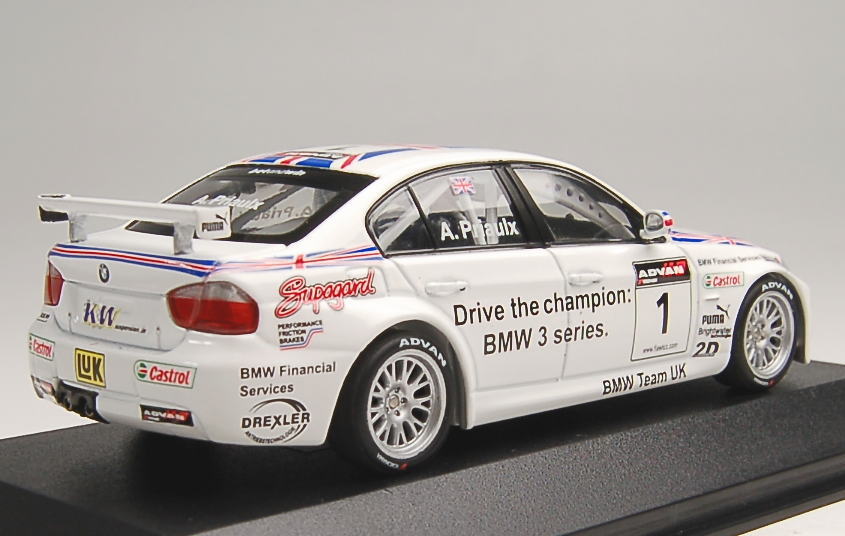 BMW 320SI `BMW TEAM UK` A.Priaulx (WTCC 2006 チャンピオン