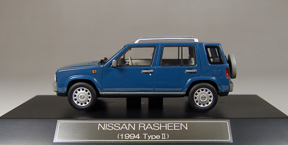 NISSAN ラシーン 94年式 (ダークブルー) (ミニカー) - ホビー