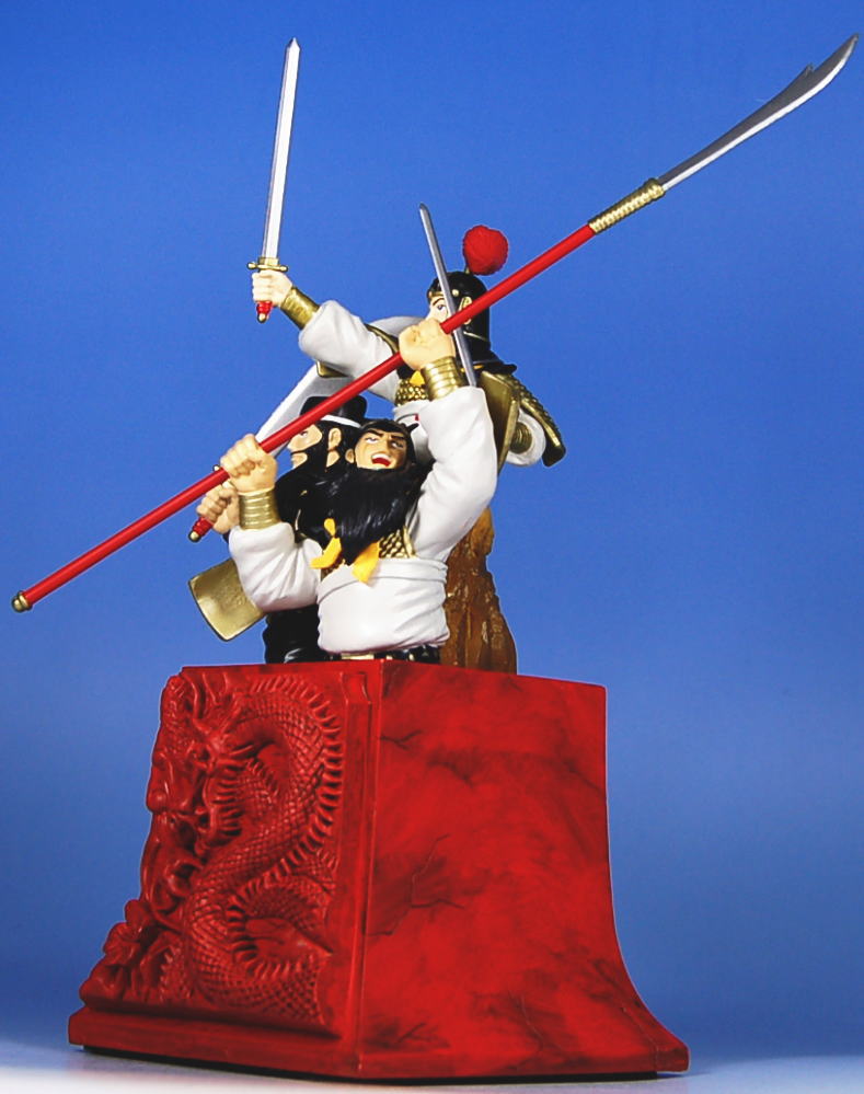 横山光輝/三国志/爆裂造形 爆裂造型 横山光輝 三国志 群雄列伝 ～劉備三兄弟～ (フィギュア