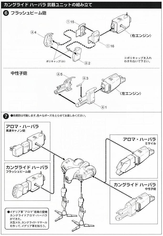 アロマハーバラ＆ハーバラ＆ザンター3体セット (プラモデル) 設計図3