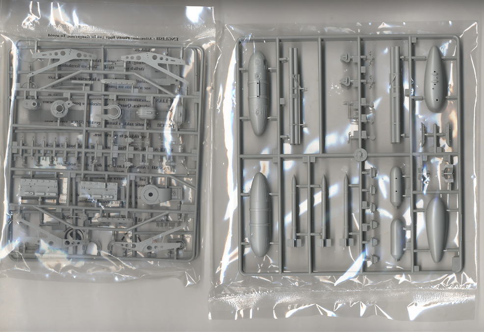P-51D Mustang IV (Plastic model) 中身6