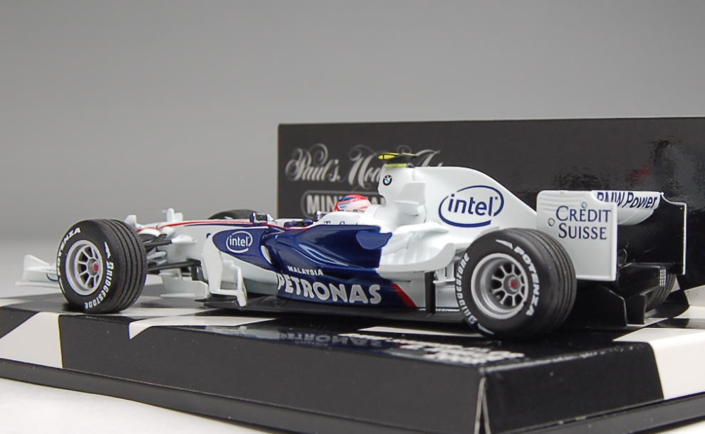 1/43 PMA BMWザウバーF1.08 R.クビサ　値下げ！ P.M.A 1/43 R.クビサ BMW・ザウバー F1.08
