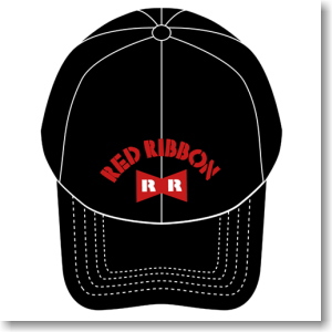 Dragon Ball Red-Ribbon Embroidery Cap :Black (Anime Toy)
