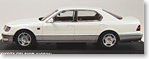 TOYOTA セルシオ (20系) ホワイト(内装：ベージュ) (ミニカー