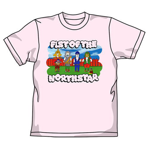 北斗の拳7Artist 北斗の拳 UraraSpancall Ｔシャツ PINK M (キャラクターグッズ) 商品画像1