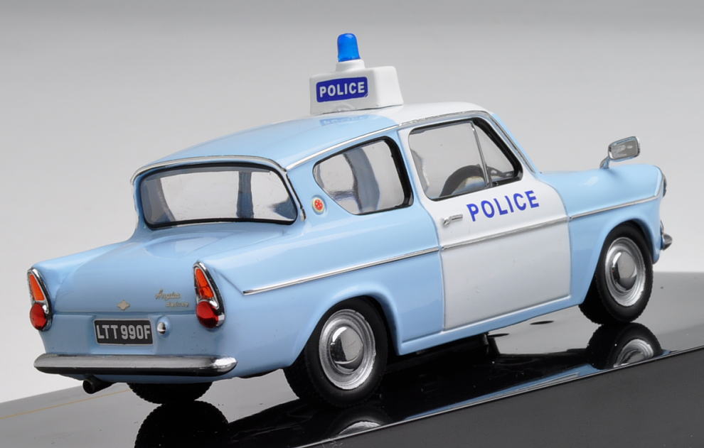 フォード アングリア イギリス警察 (1963) (ブルー/ホワイト