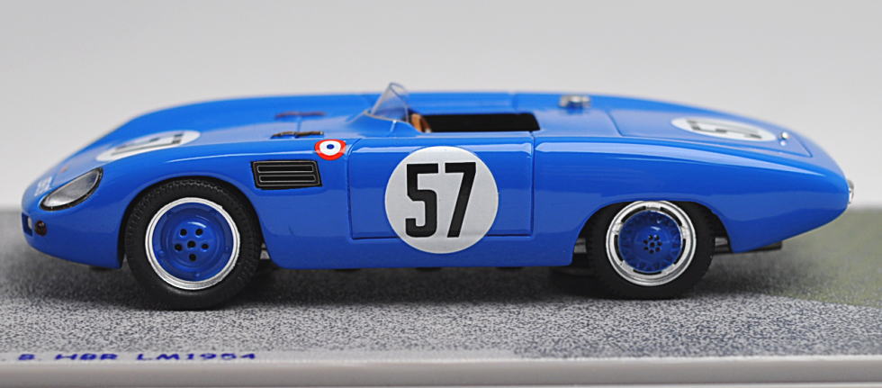 Panhard DB HBR 1954 1/43 Bizarre 1954 No.57 Bonnet Bayol 10ter Platz Le