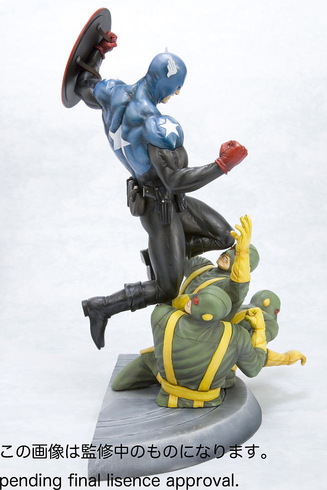 ファインアートスタチュー ニューキャプテンアメリカ 商品画像4