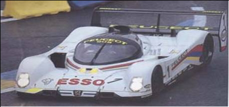 Peugeot 905 n°1 Winner LM 1992 ミニカー 1:18 1992 Le Mans 24 Hour Winner -- #1 Peugeot 905 -- Spark