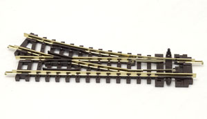 (N) R/H Turnout 9 Inch Radius (No.1 Radius Turnouts : Insulfrog, Right Hand) (Model Train)
