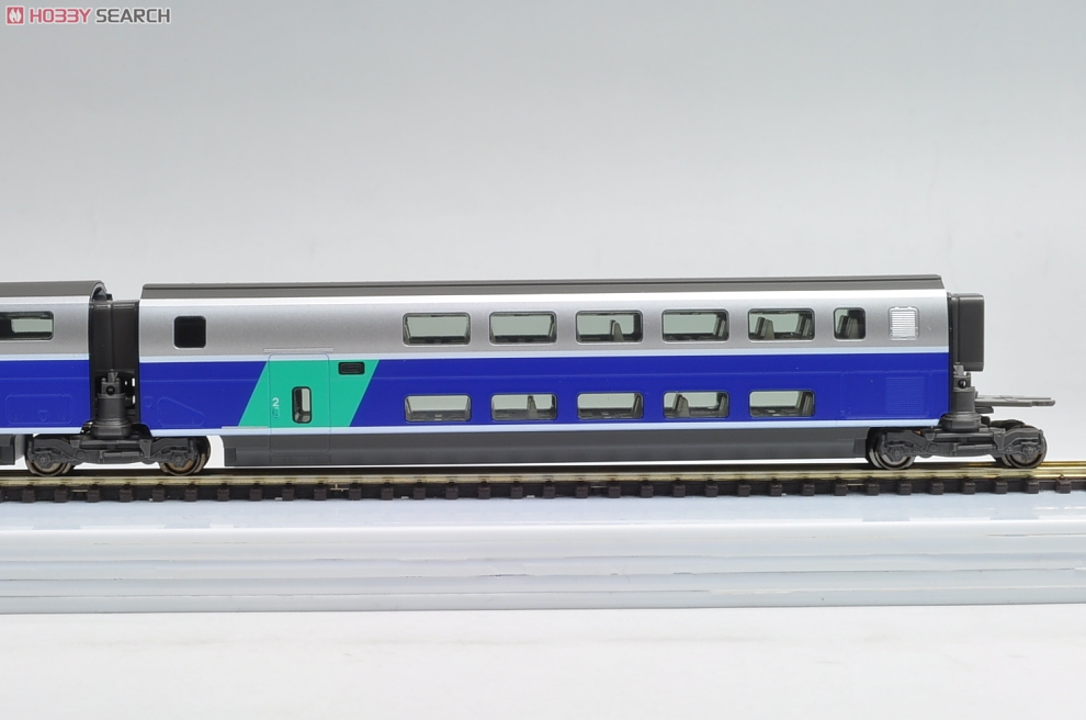 鉄道模型 TGV フランス国鉄 高速鉄道　　　　　 ブックケース入り 6両セット 鉄道模型 TGV フランス国鉄 高速鉄道 6両セット - 模型・プラモデル