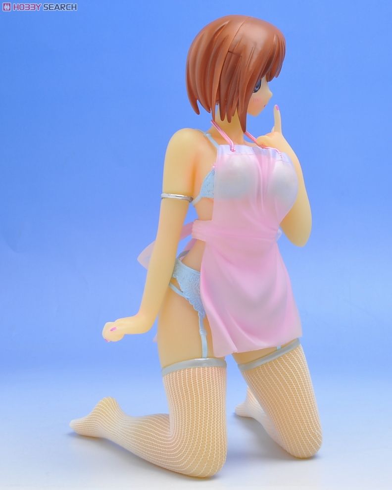 Komaki Manaka Under Wear & Apron Ver. Pastel Blue (PVC Figure) 商品画像10