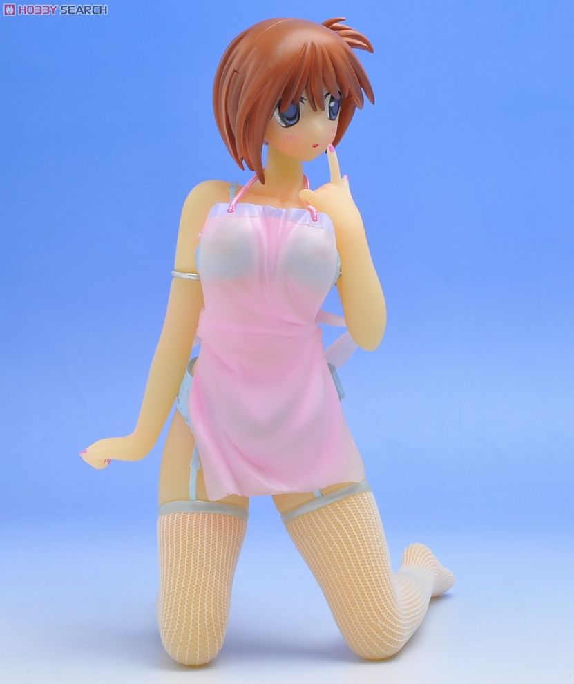 Komaki Manaka Under Wear & Apron Ver. Pastel Blue (PVC Figure) 商品画像11