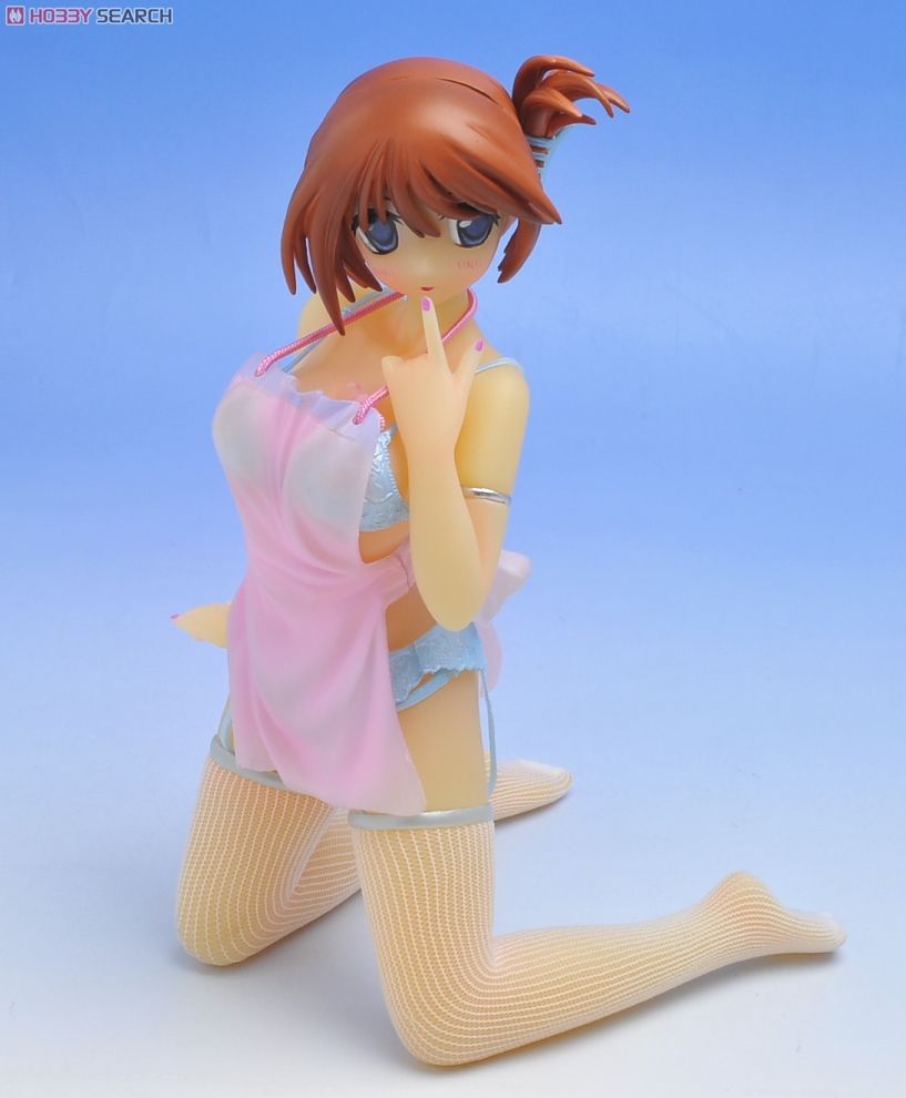 Komaki Manaka Under Wear & Apron Ver. Pastel Blue (PVC Figure) 商品画像12