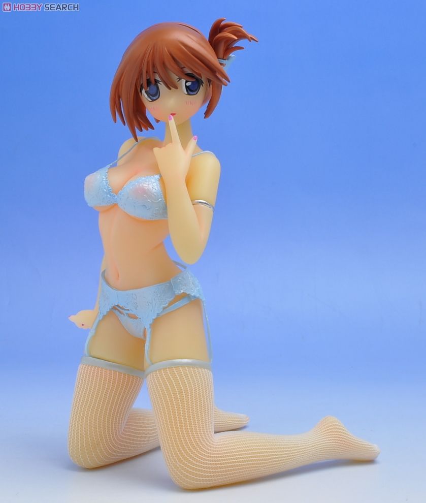 Komaki Manaka Under Wear & Apron Ver. Pastel Blue (PVC Figure) 商品画像14