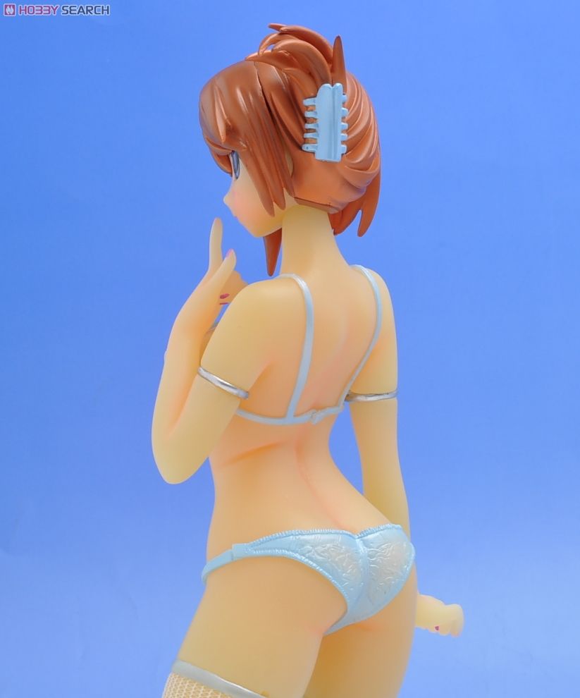 Komaki Manaka Under Wear & Apron Ver. Pastel Blue (PVC Figure) 商品画像15