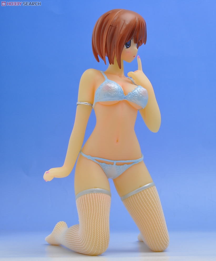 Komaki Manaka Under Wear & Apron Ver. Pastel Blue (PVC Figure) 商品画像16 Modal