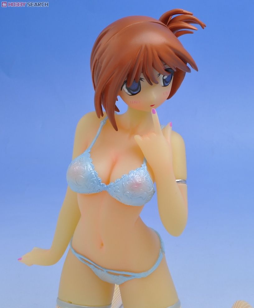 Komaki Manaka Under Wear & Apron Ver. Pastel Blue (PVC Figure) 商品画像17 Modal