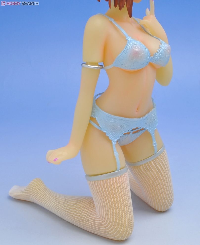 Komaki Manaka Under Wear & Apron Ver. Pastel Blue (PVC Figure) 商品画像18 Modal