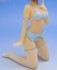 Komaki Manaka Under Wear & Apron Ver. Pastel Blue (PVC Figure) 商品画像18 Modal Thumbnail
