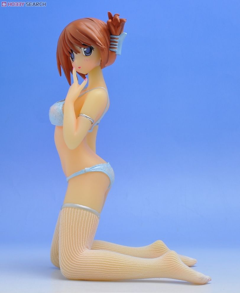 Komaki Manaka Under Wear & Apron Ver. Pastel Blue (PVC Figure) 商品画像19 Modal