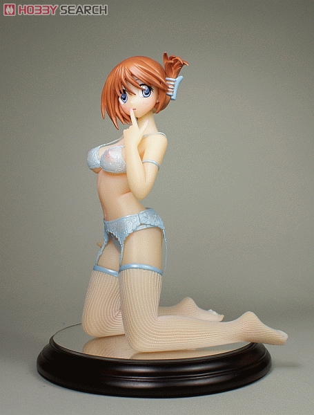 Komaki Manaka Under Wear & Apron Ver. Pastel Blue (PVC Figure) 商品画像3