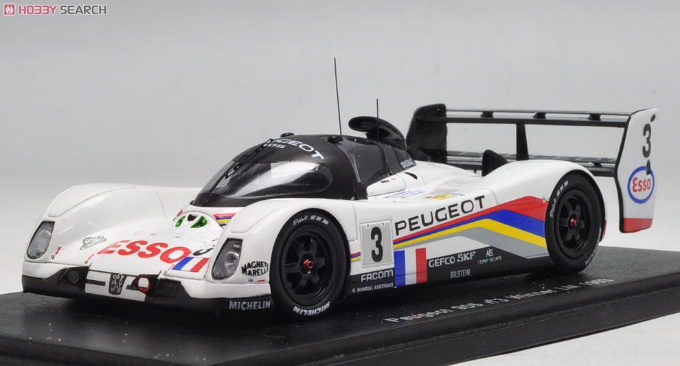 Peugeot 905 n°3 Winner LM 1993 ミニカー Peugeot 905 No.3 Winner 24H Le Mans 1993 E. Helary C