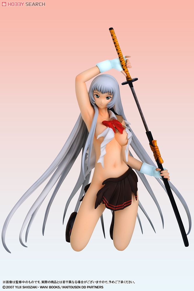 Choun Shiryu -Damage School Uniform Ver.- (PVC Figure) 商品画像1