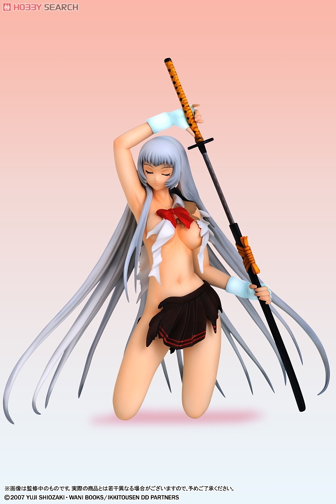 Choun Shiryu -Damage School Uniform Ver.- (PVC Figure) 商品画像2