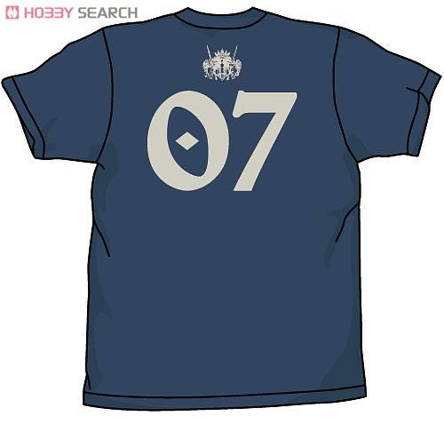 Valkyria Chronicles The 7th Platoon T-shirt Indigo M (Anime Toy) 商品画像2