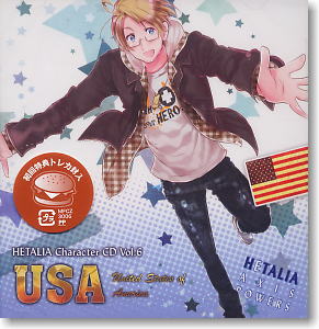 Hetalia Axis Powers Character CD Vol.6 America (CD)