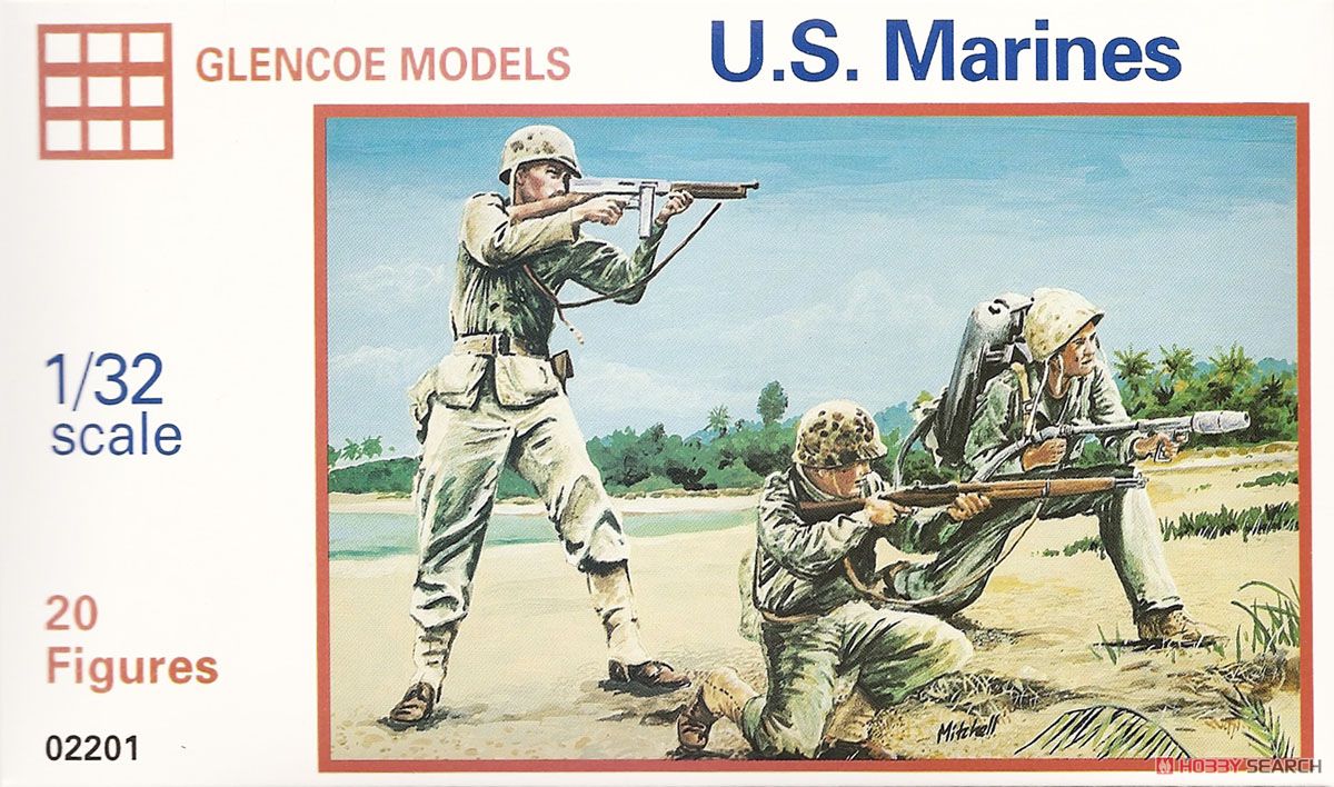 アメリカ海兵隊セット（ほぼ本物） WW.II アメリカ海兵隊 フィギュアセット - ホビーサーチ ミリタリープラモ