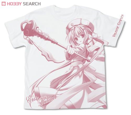 ヴァルキリーコンプレックス エリスＴシャツ WHITE L (キャラクターグッズ) 商品画像1