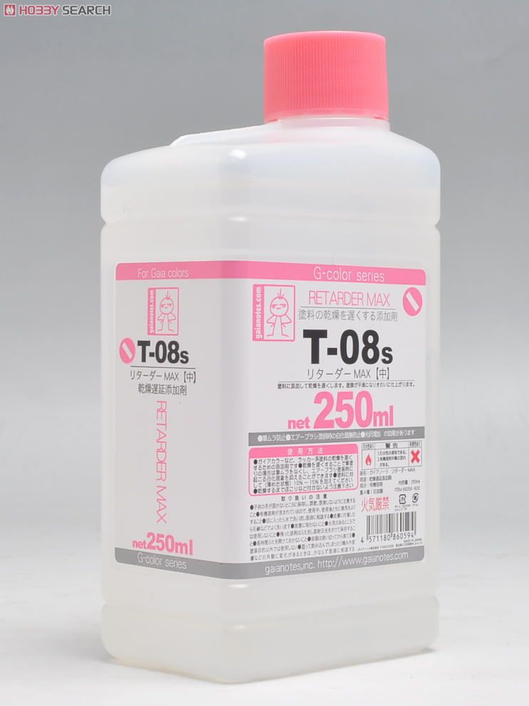 【T】②添加剤セット。 T-08s リターダーMAX【中】 250ml 溶剤｜ホビーサーチ