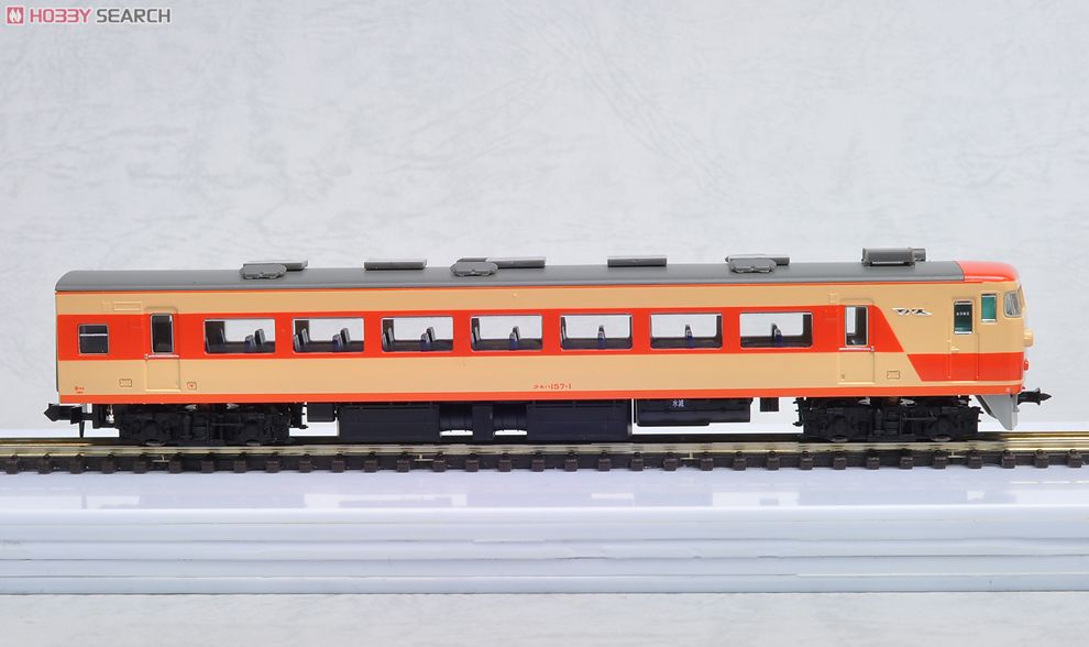 国鉄157系 冷房準備車+クロ157-1 準急色 (5両セット) (鉄道模型
